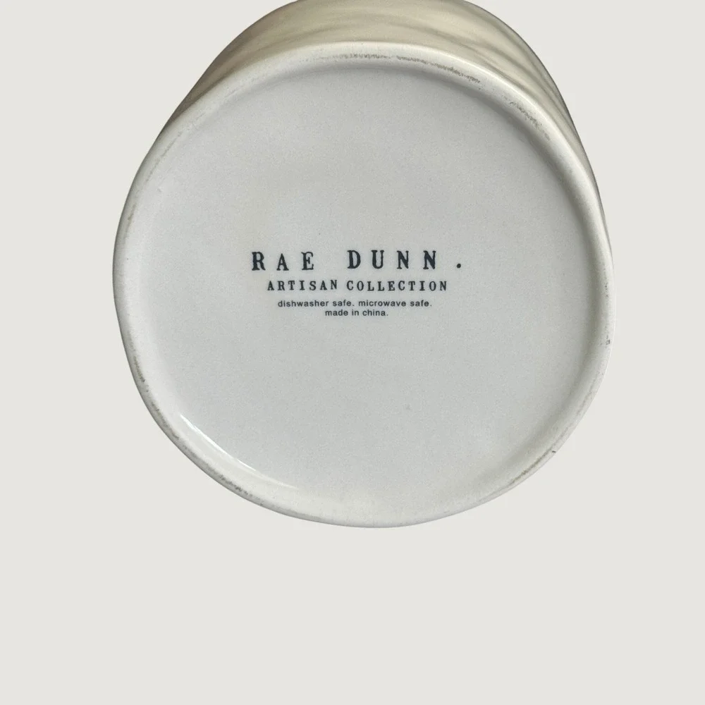 Rae Dunn Artisan Collection Crown Have A Royal Day Small Canister